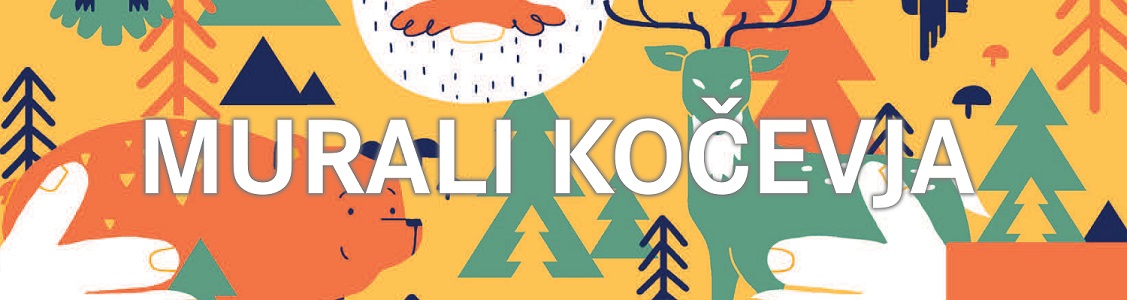 murali kočevja napis